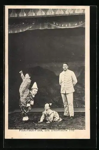 AK Flick-Flack-Flock, das urkomische Komiker-Trio