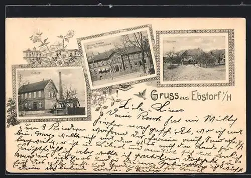 AK Ebstorf i. H., Ackerbauschule Georgs Anstalt, Domäne, Molkerei