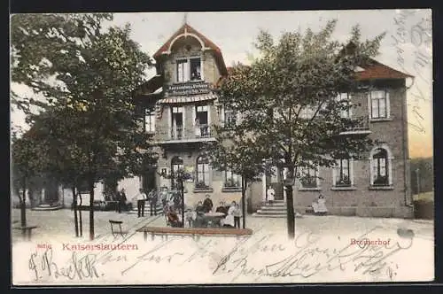 AK Kaiserslautern, Gasthaus Bremerhof Gebr. Werle, Frontansicht