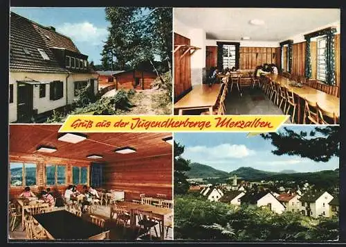 AK Merzalben, Ortsansicht und Jugendherberge