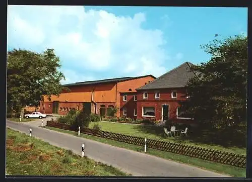 AK Karolinenkoog, Bauernhof der Fam. Ernst Heinrich Wiborg