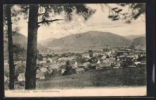 AK Gratwein, Blick vom Schiessbühelweg