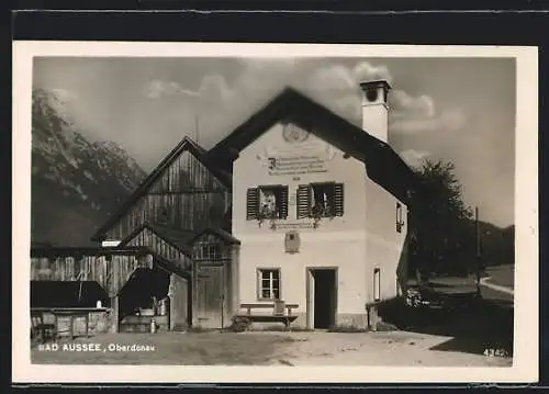 AK Bad Aussee, Haus in dem W. Kienzl die Oper Evangelimann komponierte