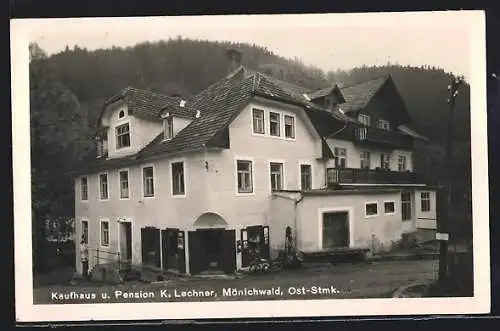 AK Mönichwald, Kaufhaus und Pension K. Lechner