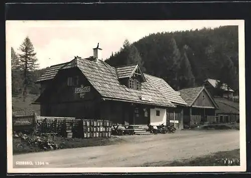 AK Seeberg, Blick zum Gasthaus