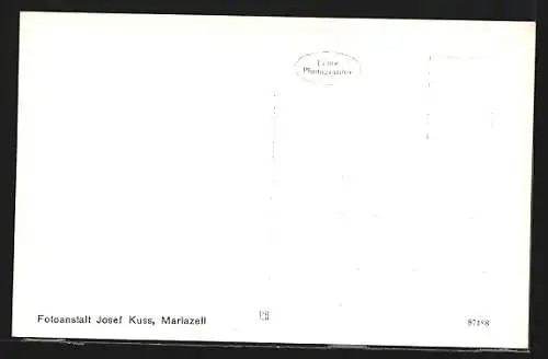 AK Niederalpl, Gasthaus und Touristenheim Gamsjäger, Automobil