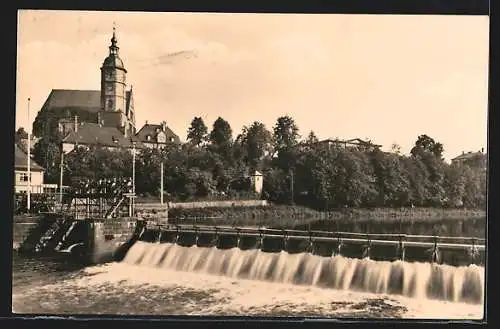 AK Landpoststempel Arnsdorf Krs. Rochlitz