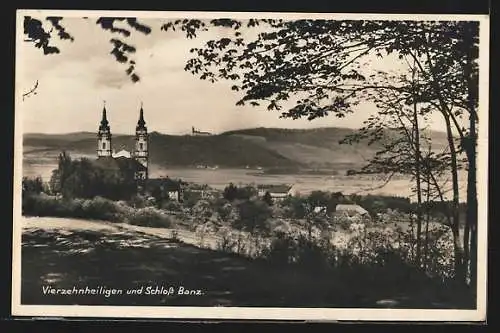 AK Landpoststempel Banz /Lichtenfels Land