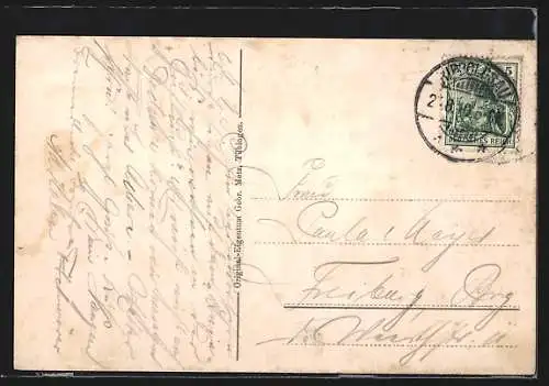 AK Bad Rippoldsau, Ortsansicht aus der Vogelschau