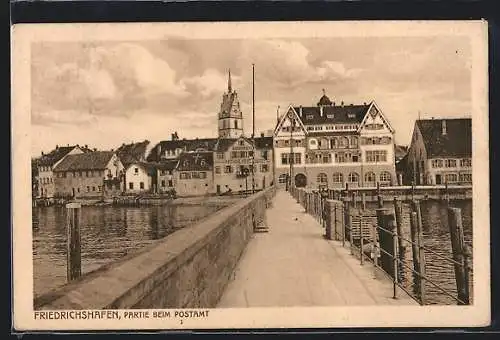 AK Friedrichshafen, Partie beim Postamt