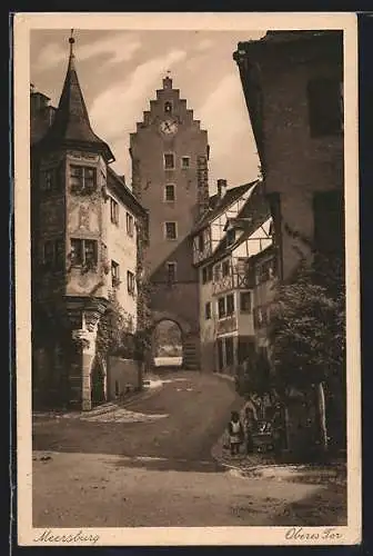 AK Meersburg, Blick durch das Obere Tor