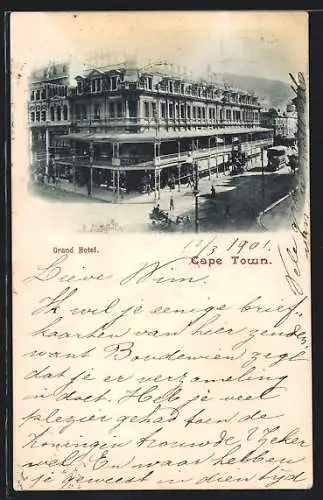 AK Cape Town, View of the Grand Hotel