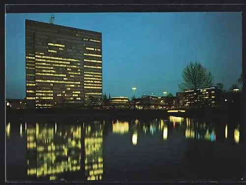 AK Düsseldrof, Blick vom Hofgarten