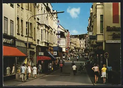 AK Velbert, Blick in die Friedrichstrasse