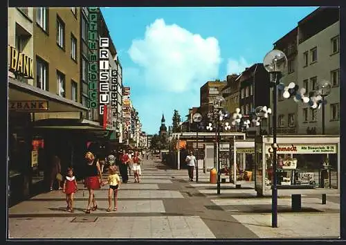 AK Remscheid, Partie in der Alleestrasse