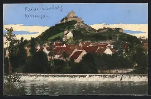 AK Bad Kissingen, Die Ruine Trimberg
