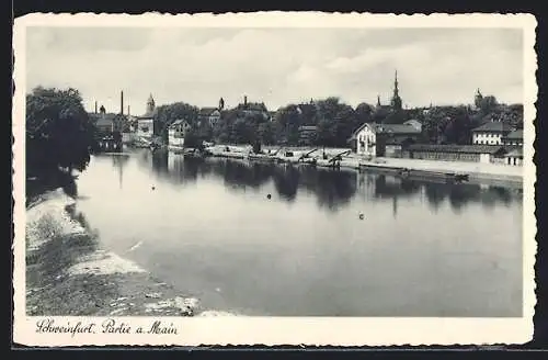 AK Schweinfurt, Partie am Main