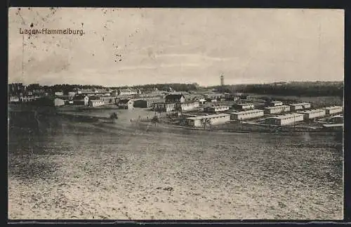 AK Hammelburg, Blick auf das Lager