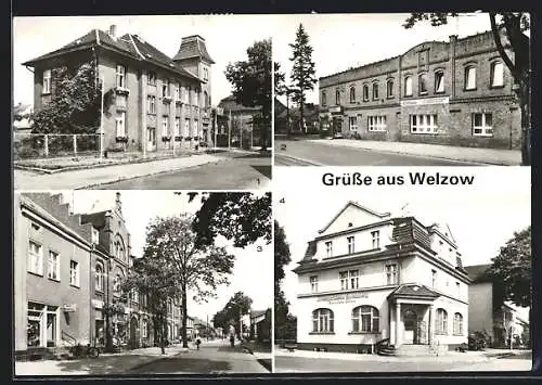 AK Welzow-Spremberg, Rathaus, Klubhaus BuS, Spremberger Strasse, Kreissparkasse