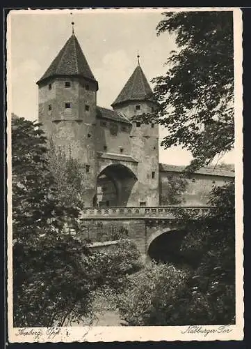 AK Amberg /Opf., Das Nabburger Tor