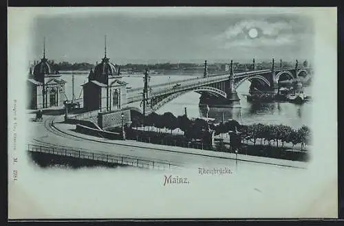 AK Mainz, Rheinbrücke