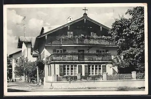 AK Oberammergau, Haus Hugo Rutz