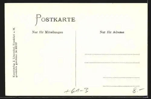 AK Schweinfurt am Main, Ortsansicht im Jahre 1650 nach Merian