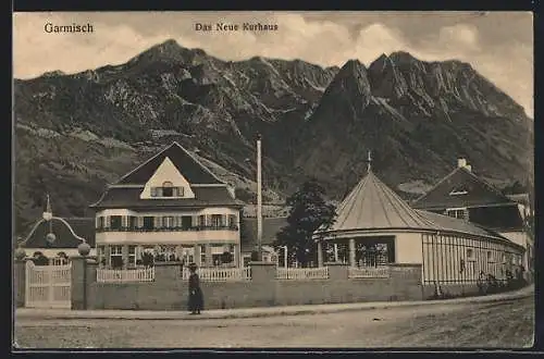 AK Garmisch, am Neuen Kurhaus