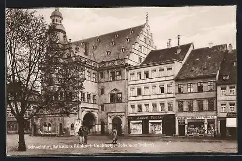 AK Schweinfurt, Blick auf das Rathaus