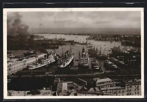 AK Genova, panorama del Porto