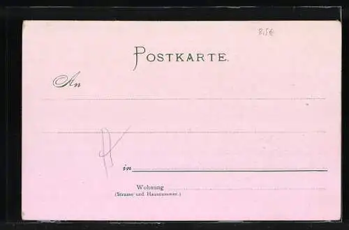 AK K. K. Hofball-Musikdirektor Johann Strauss im Anzug mit markantem Schnurrbart