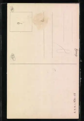 AK Portrait von Johann Strauss, Komponist