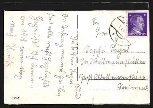 AK Turrach, Teilansicht vom Berg aus