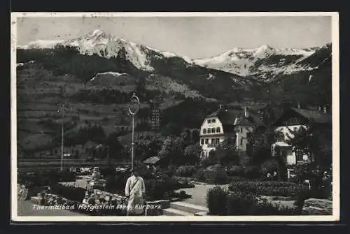 AK Hofgastein, Kurhäuser im Kurpark