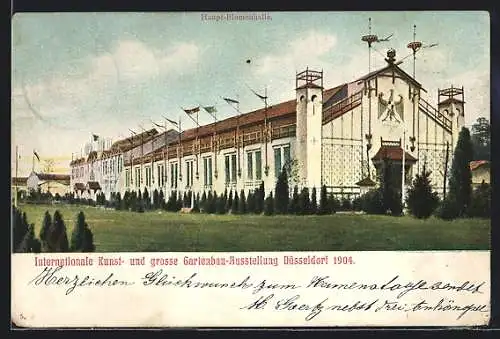 AK Düsseldorf, Internationale Kunst- und grosse Gartenbau-Ausstellung 1904