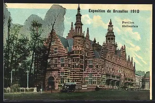 AK Bruxelles, Exposition 1910, Pavillon Hollandais