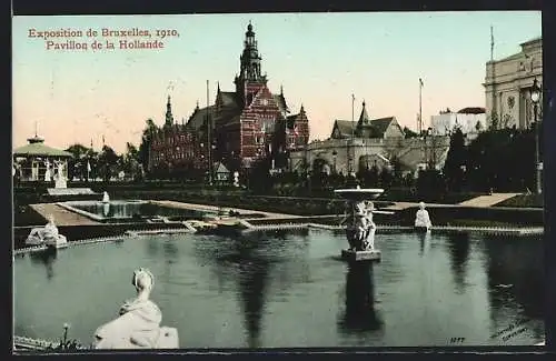 AK Bruxelles, Exposition de Bruxelles 1910, Pavillon de la Hollande