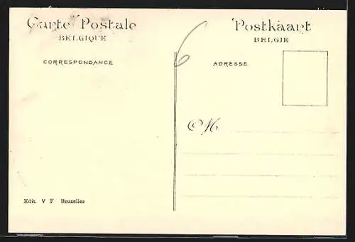 AK Bruxelles, Exposition Universelle 1910, Canada