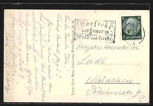 AK Binz /Rügen, Kurhaus mit Strand