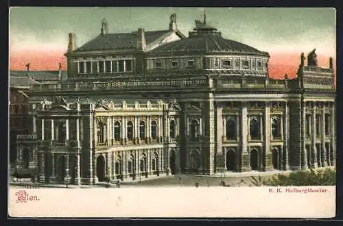 AK Wien I, K. K. Hofburgtheater