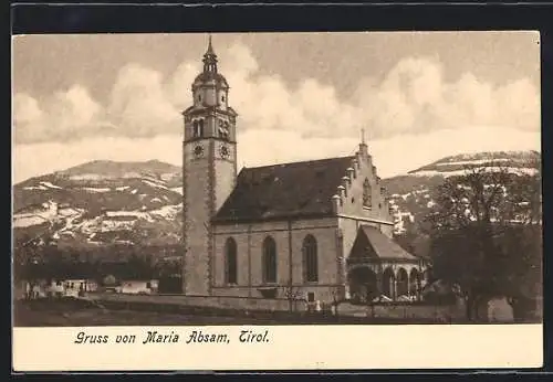 AK Maria Absam, Kirche