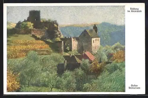 AK Rehberg, Panorama mit Burg