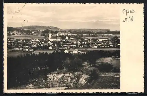 AK Gföhl, Blick auf den Ort