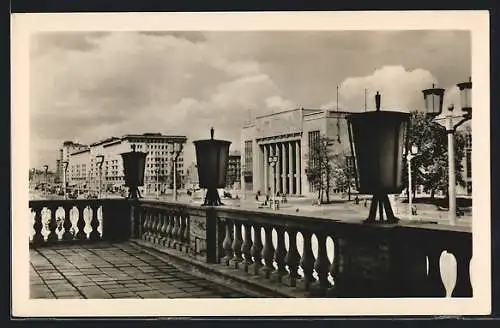 AK Berlin, Blick zur Deutschen Sporthalle