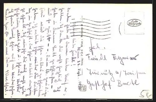 AK Wien, Stadtplatz mit sowjetischem Heldendenkmal