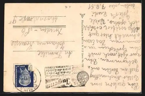 AK Berlin, Bahnhof in der Friedrichstrasse