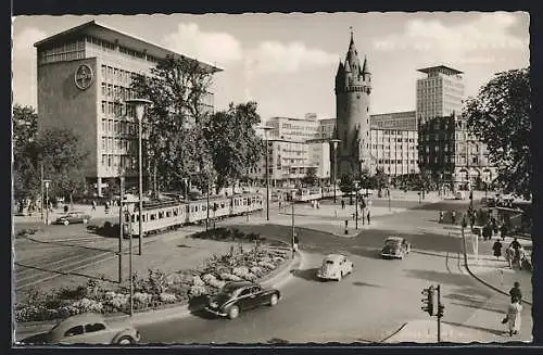 AK Frankfurt a. M., Am Eschenheimer Tor