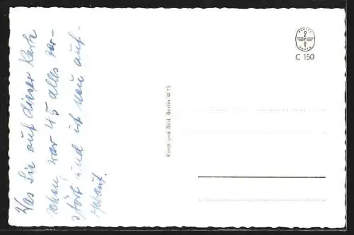 AK Berlin, Wittenbergplatz mit Neubauten