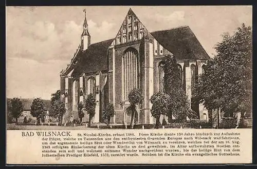 AK Bad Wilsnack, St. Nikolai-Kirche