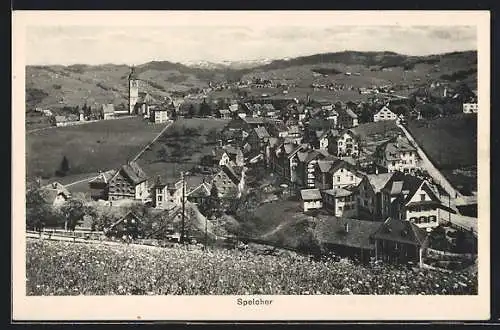 AK Speicher, Ortsansicht mit Kirche